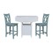 International Concepts Rectangle 20 in W, 38 in L, 36 in H, Wood, White/Chalk Antiqued K128-3638-S86-202-2 - alternate 2